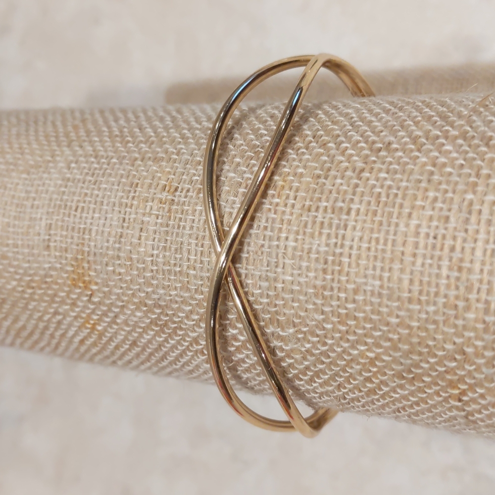 4 for $20 Fashion Jewelry Infinity Gold Cuff Bracelet